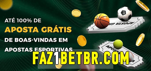 faz1bet.com bet Ate 100% de Aposta Gratis